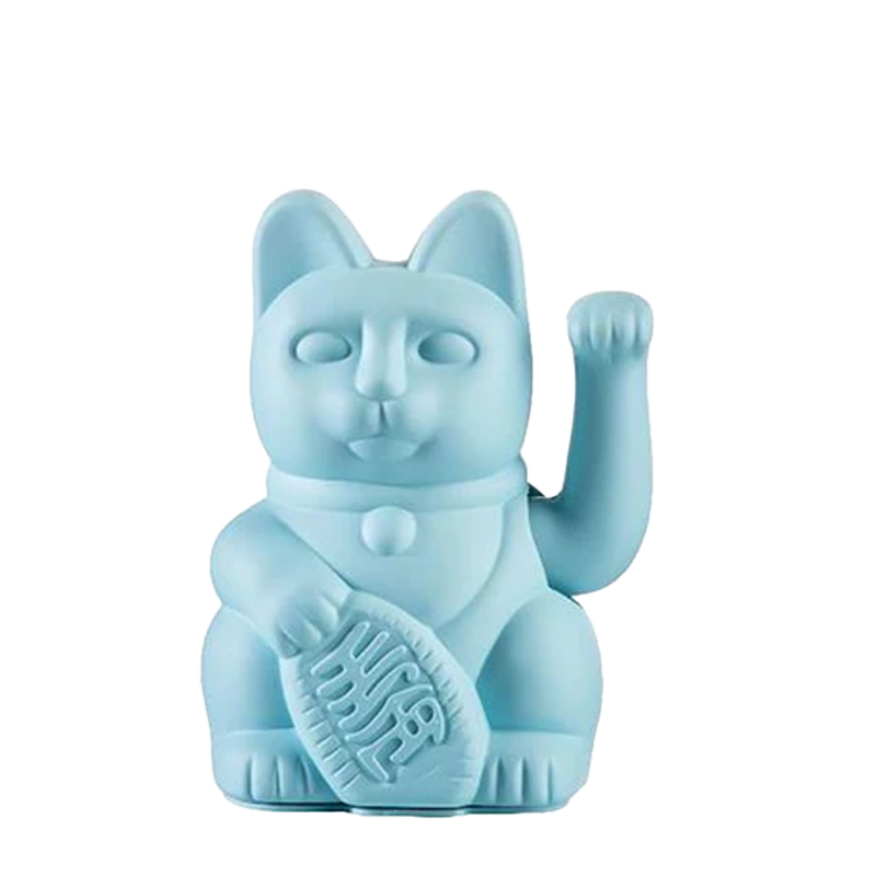 Lucky Cat - bleu