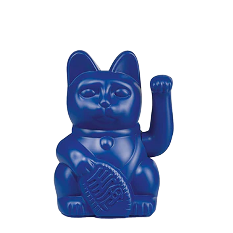 Lucky Cat - bleu marine