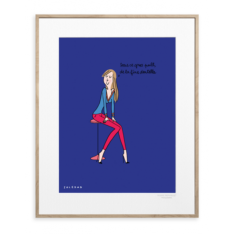 Affiche Soledad - Dentelle