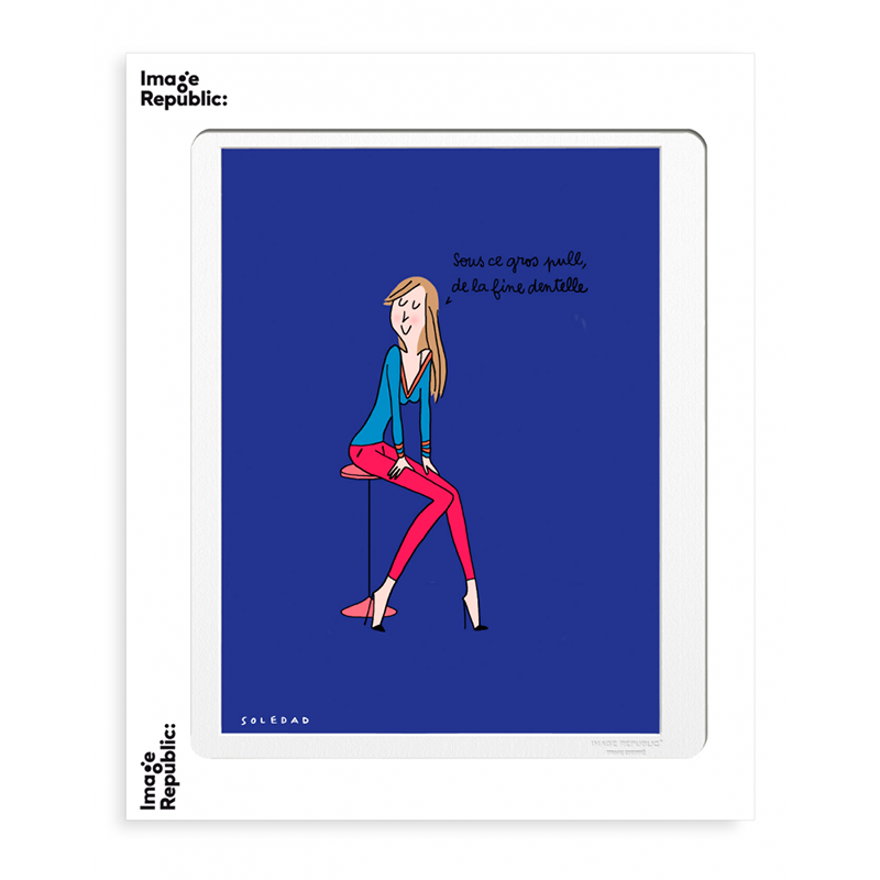 Affiche Soledad - Dentelle