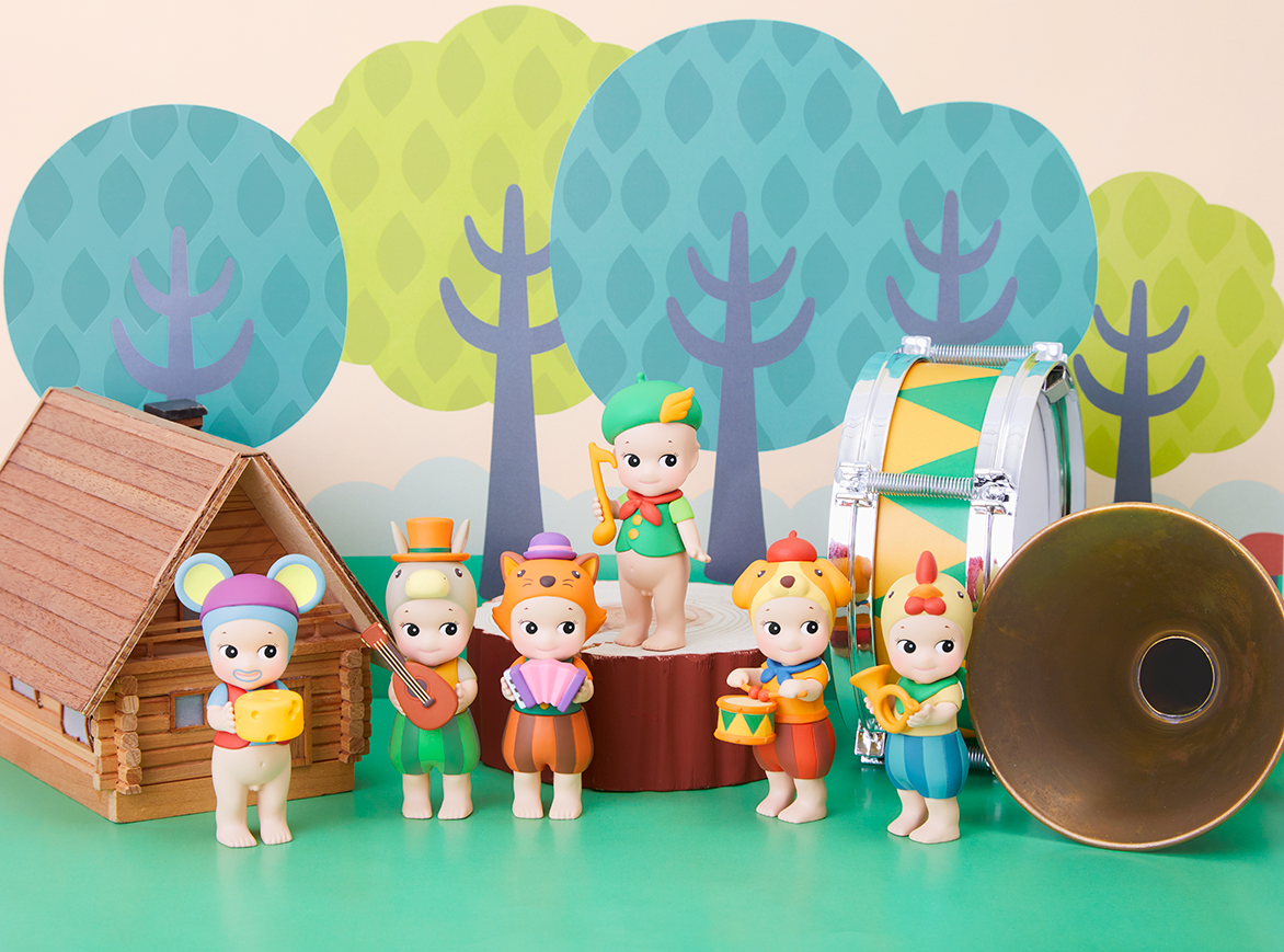 Figurine Sonny Angel - série Musicians
