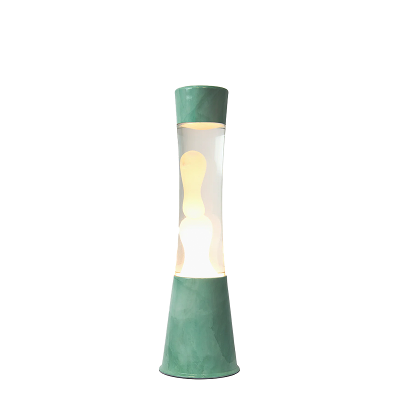Lava Lampe H.40cm - menthe & jade