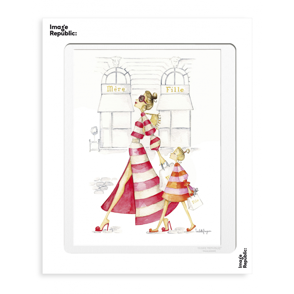 Affiche Isabelle Fregevu - Mère Fille
