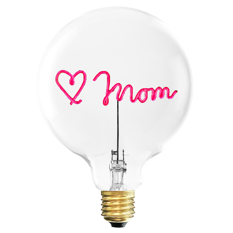 Ampoule Love Mom / H 17 cm