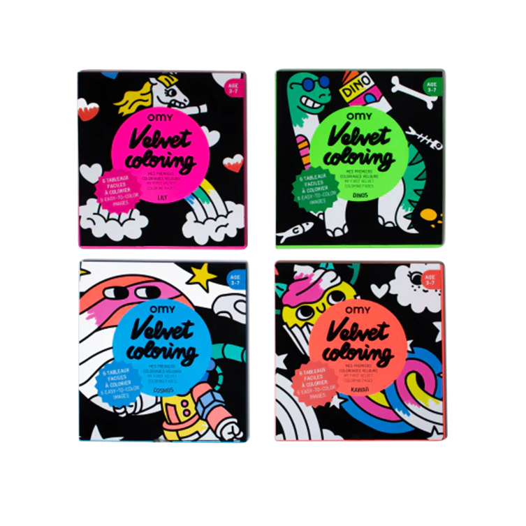 Coloriage OMY velours