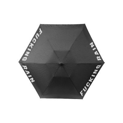 Parapluie de poche Fucking rain