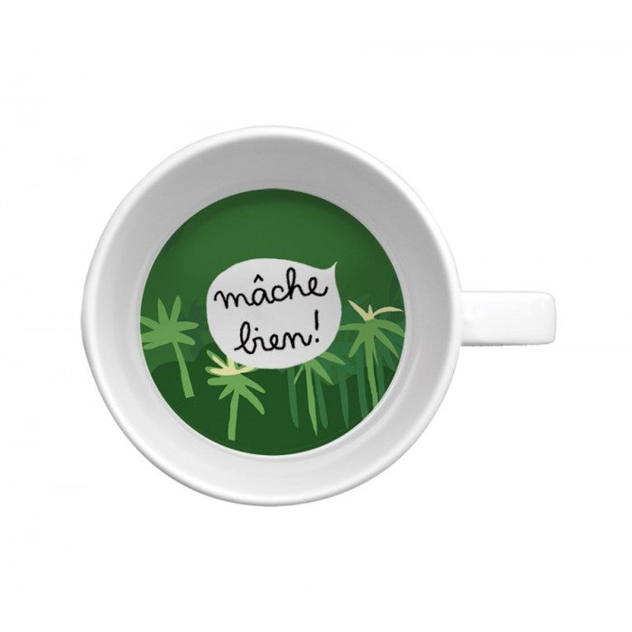 Petit Jour Mug - Les Dinosaures "Mâche bien"