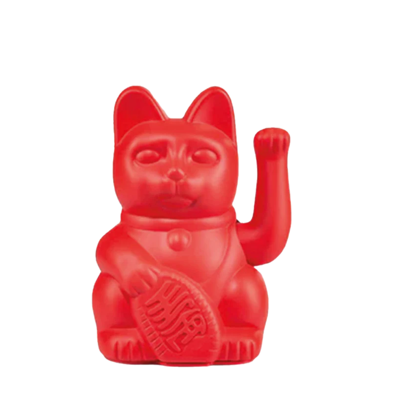 Lucky Cat - rouge