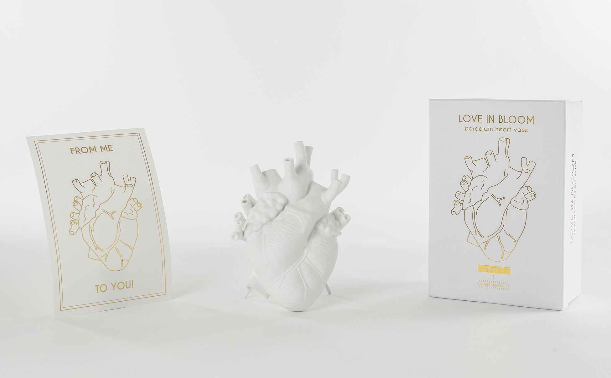 Seletti Vase h.25 cm - Love In Bloom