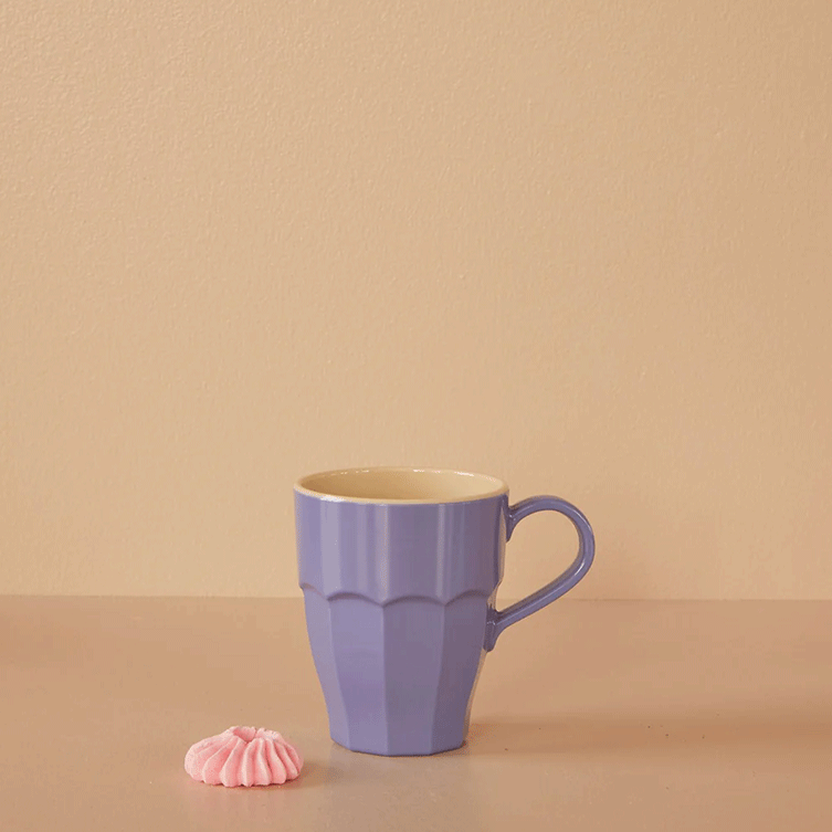 Mug melamine  H 10.5 cm - Lavande