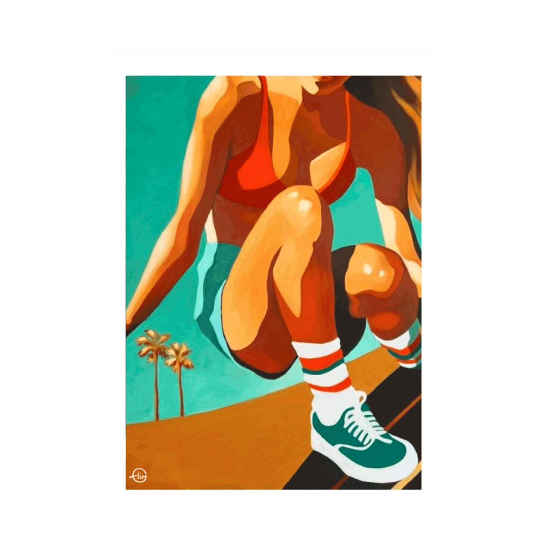 Affiche Emilie Arnoux - 051 Ride
