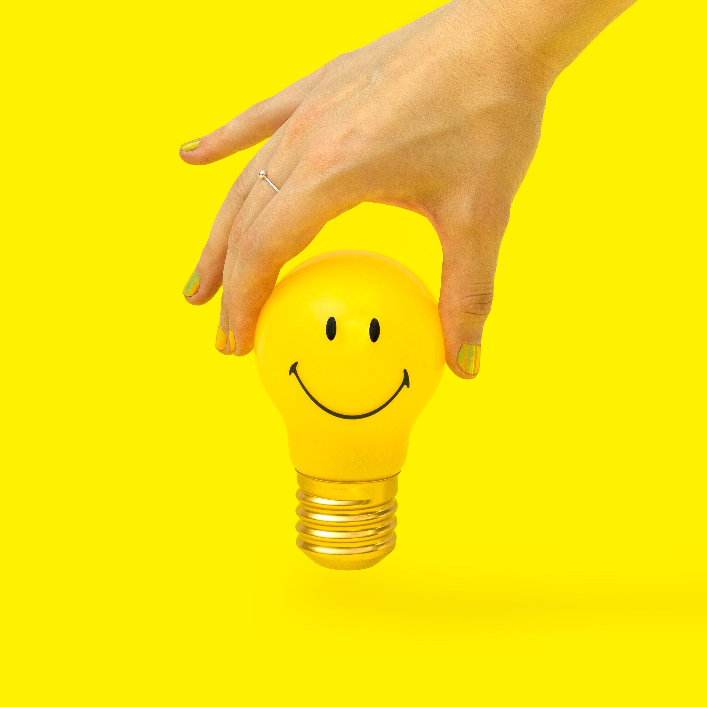 Ampoule sans fil - Smiley
