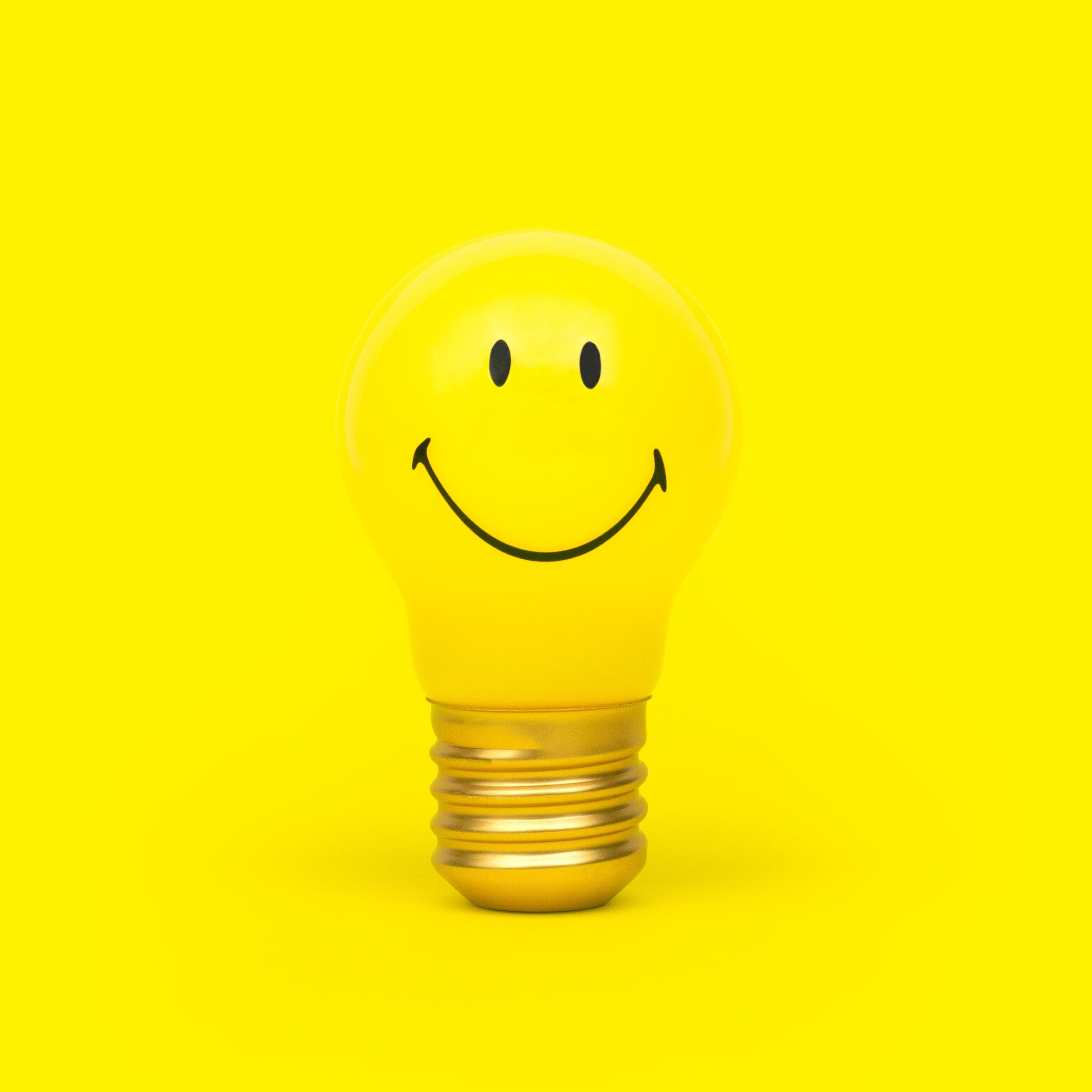 Ampoule sans fil - Smiley