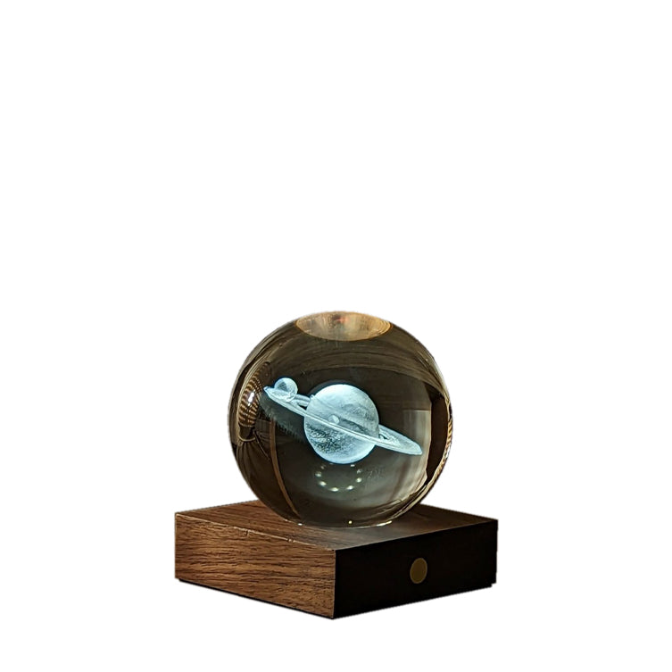 Lampe boule de cristal lumineuse Ø 8 cm
