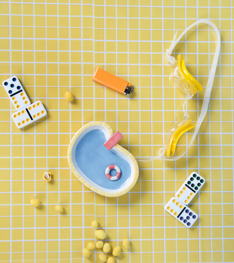 Cendrier piscine