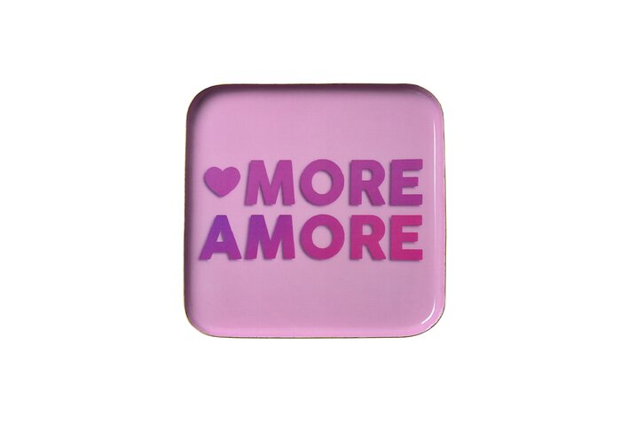 Assiette déco More Amore 18.4 cm