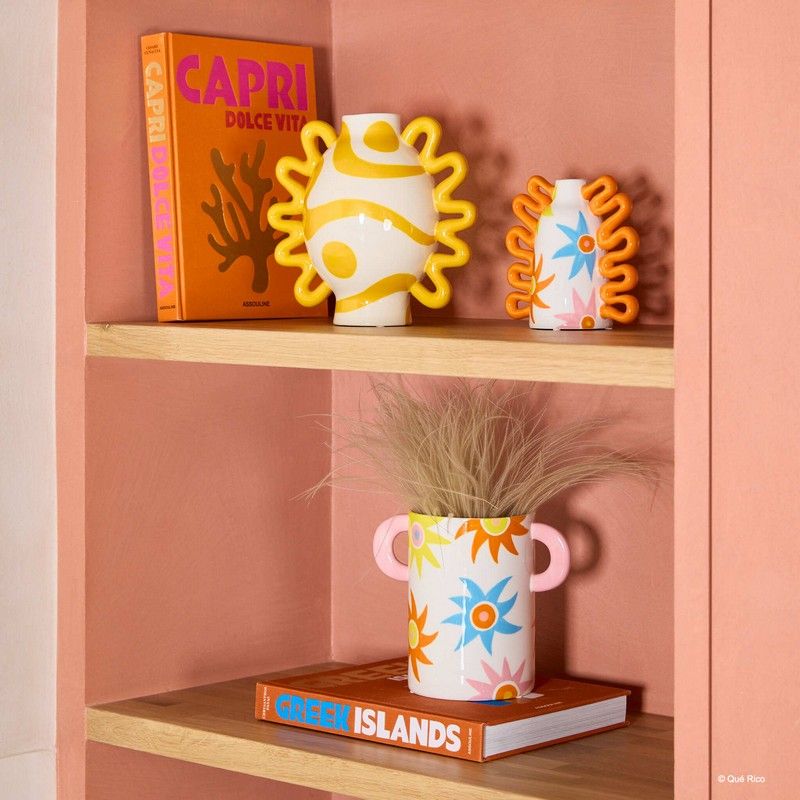 Vase Ricardo h. 19.5 cm - verano vibes