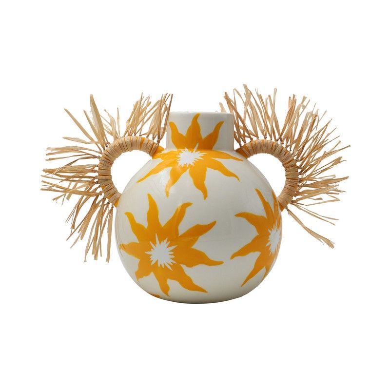 Vase Fernanda h. 17.5 cm - golden glow