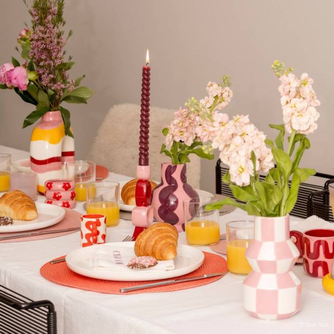 Vase Celestino - Squares & Stripes