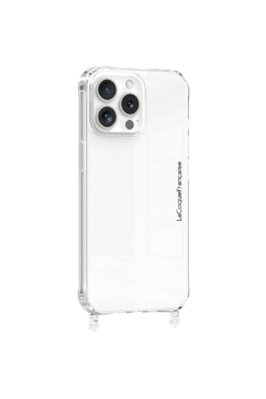 Coque anneau transparente iPhone