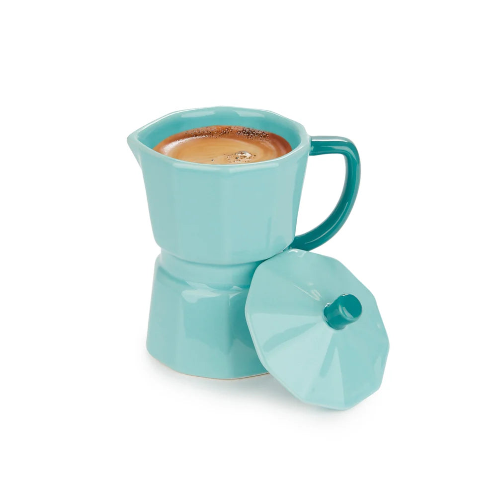 Mug moka avec couvercle