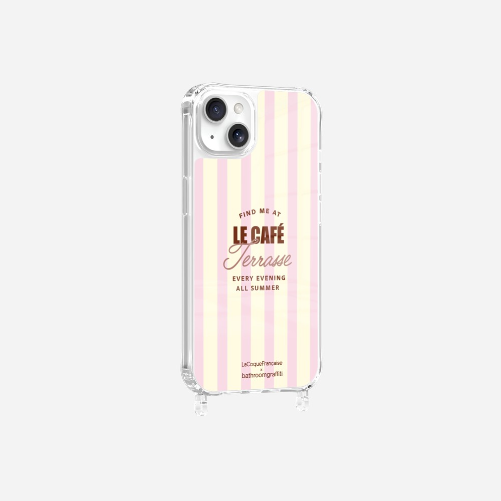 Coque Le Café Terasse La Coque Française x Bathroom Graffiti