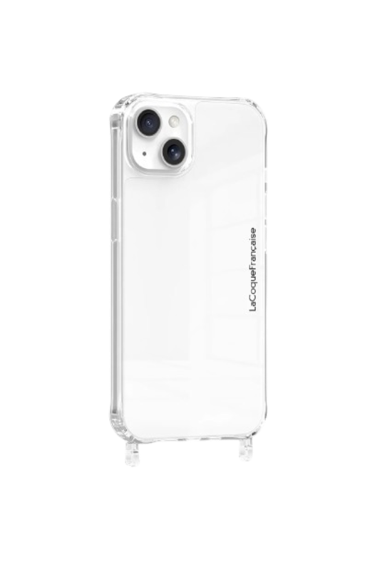 Coque anneau transparente iPhone