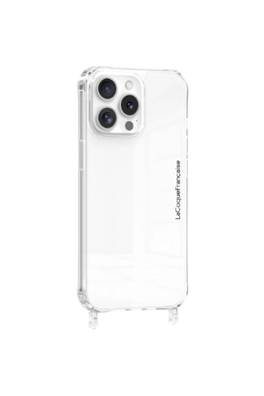 Coque anneau transparente iPhone