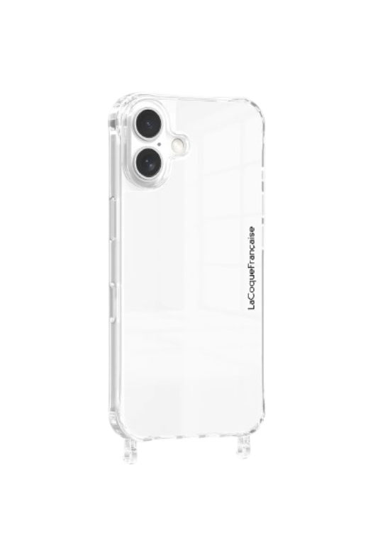 Coque anneau transparente iPhone