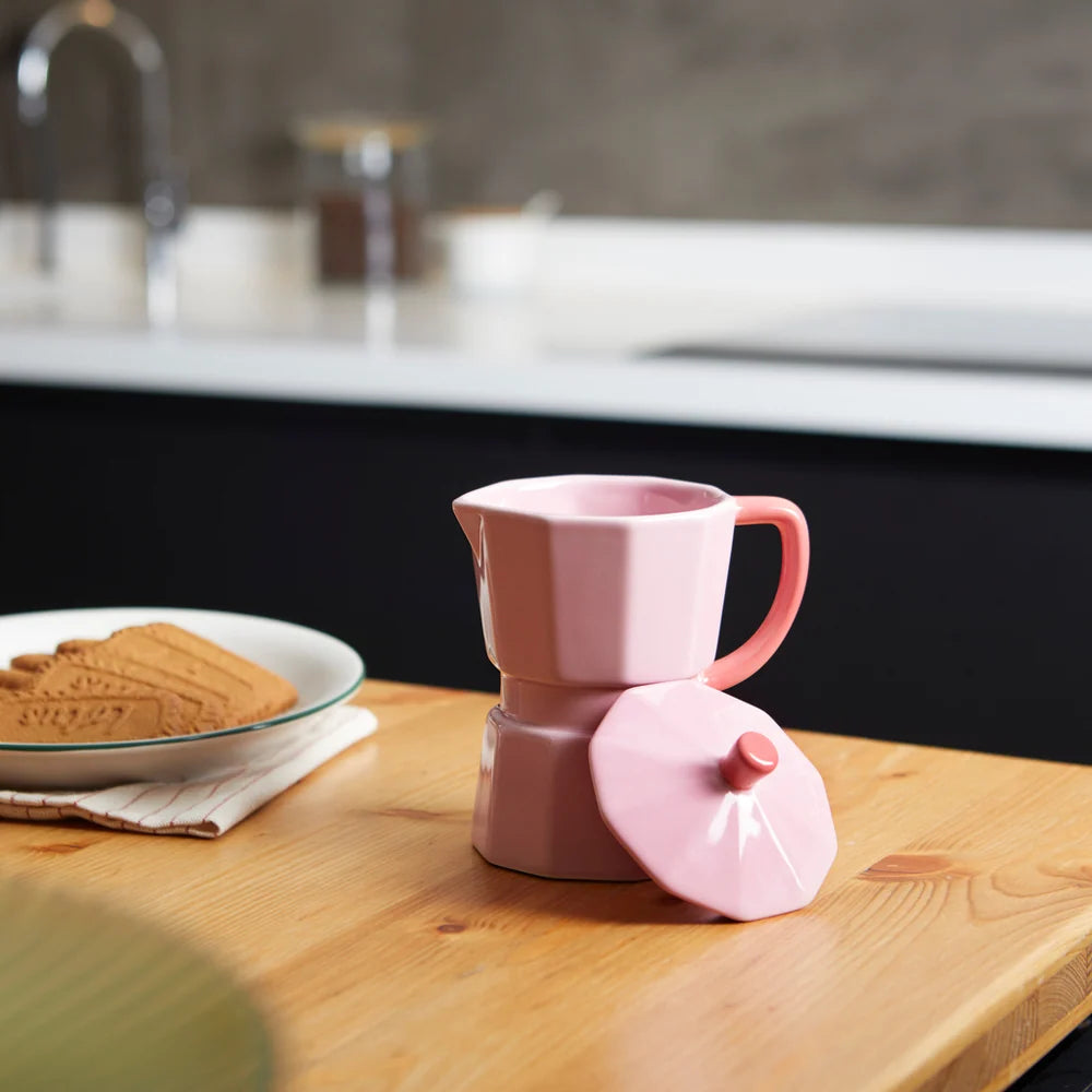 Mug moka avec couvercle