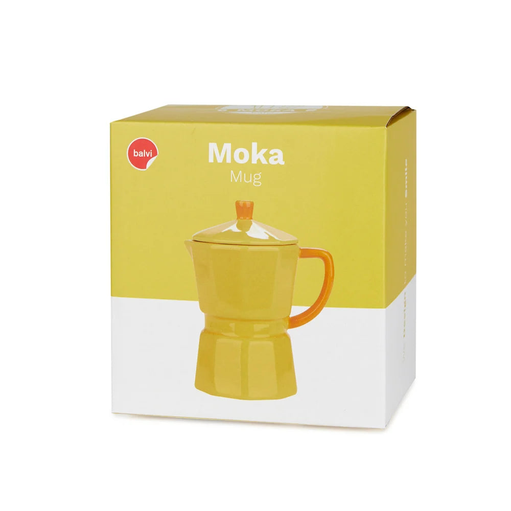 Mug moka avec couvercle