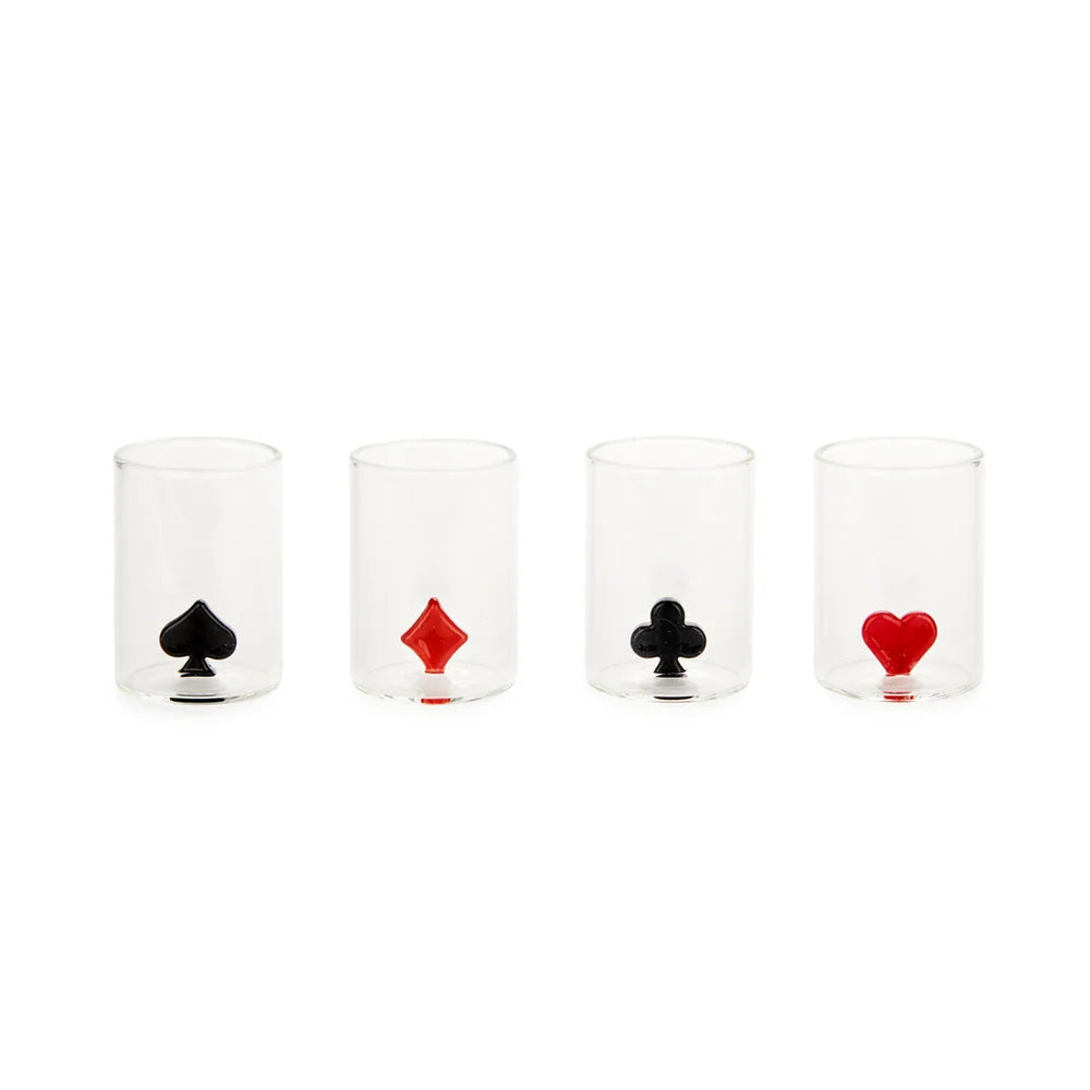 Set 4 verres shooter - dealer
