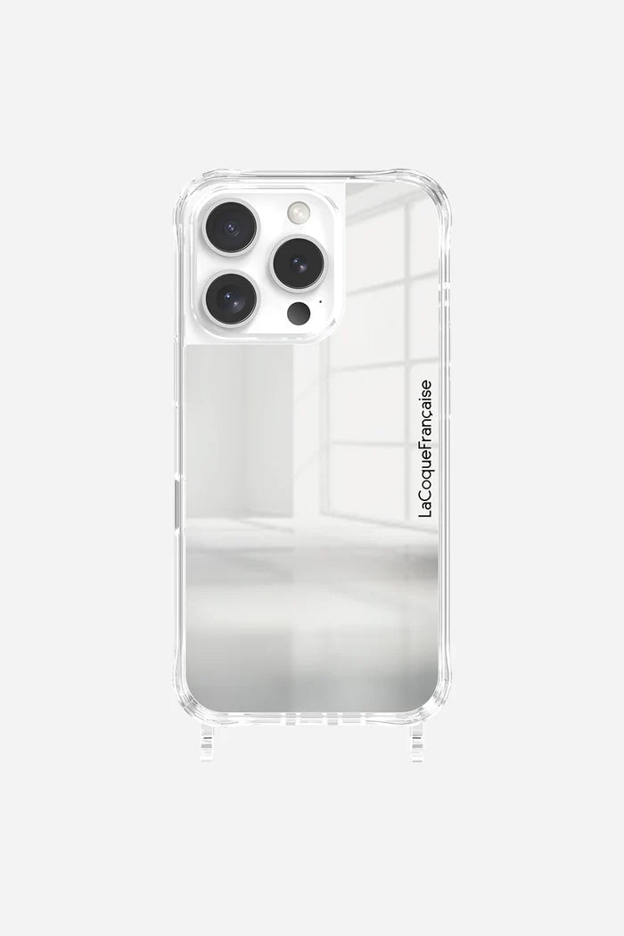 Coque anneaux miroir iPhone
