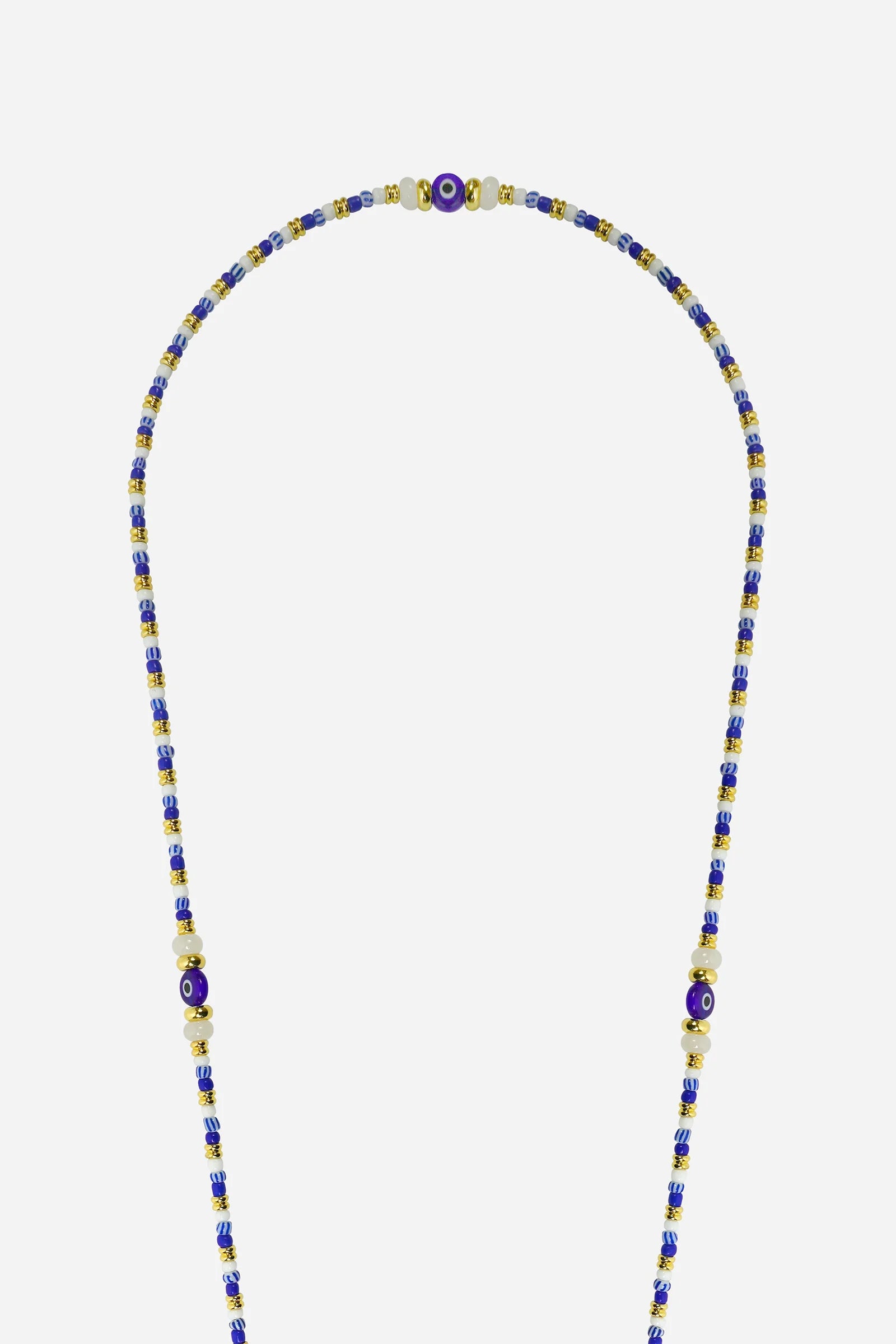 Chaîne de Téléphone Idra - Perles bleues