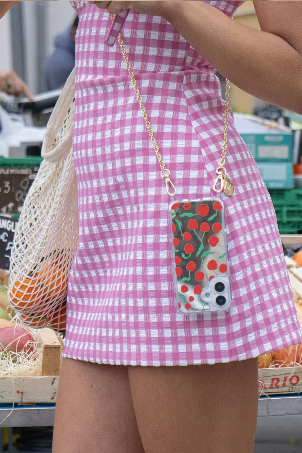 Chaîne de Téléphone Frankie - Doré