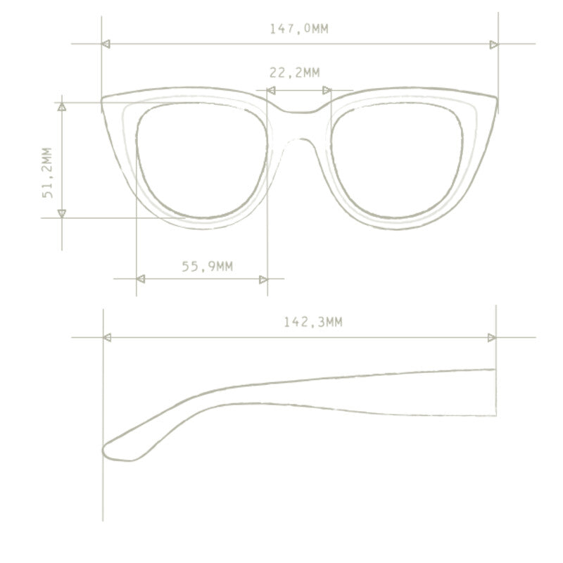 Okkia Lunettes de Soleil - Silvia