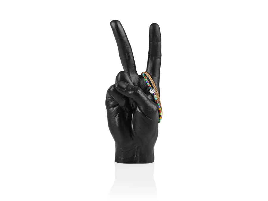 Sculpture Symbole main - Peace