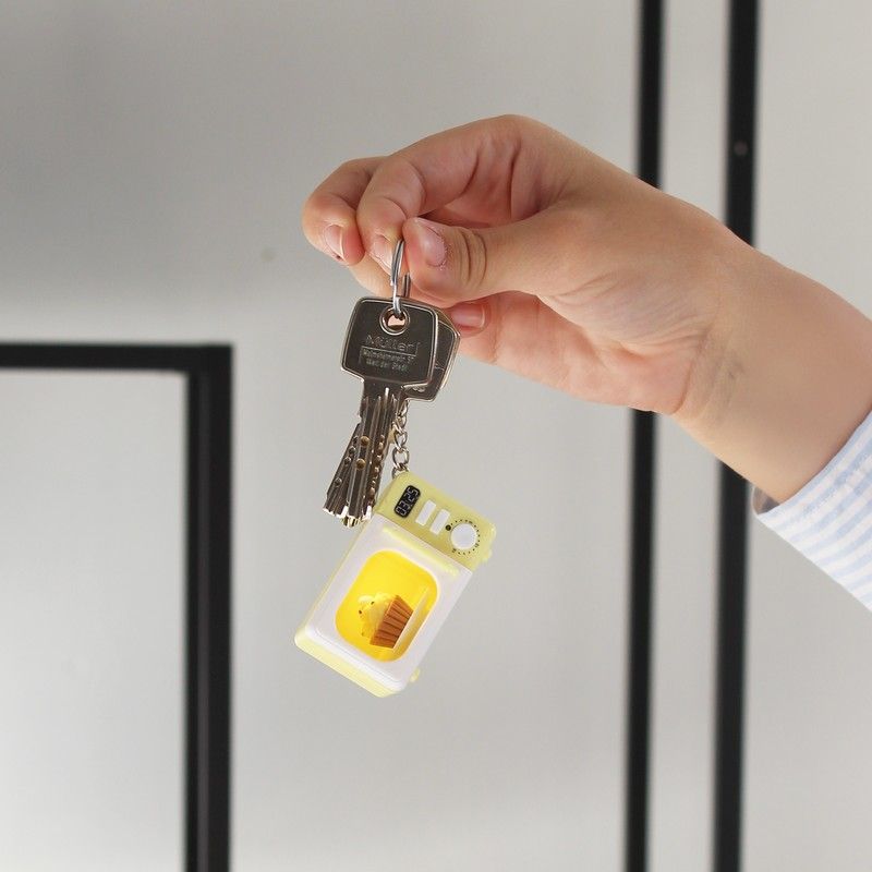Porte clés - mini micro-ondes