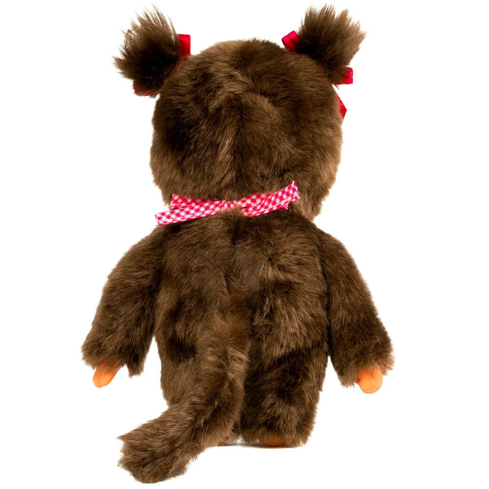 Peluche Monchhichi Girl White pink