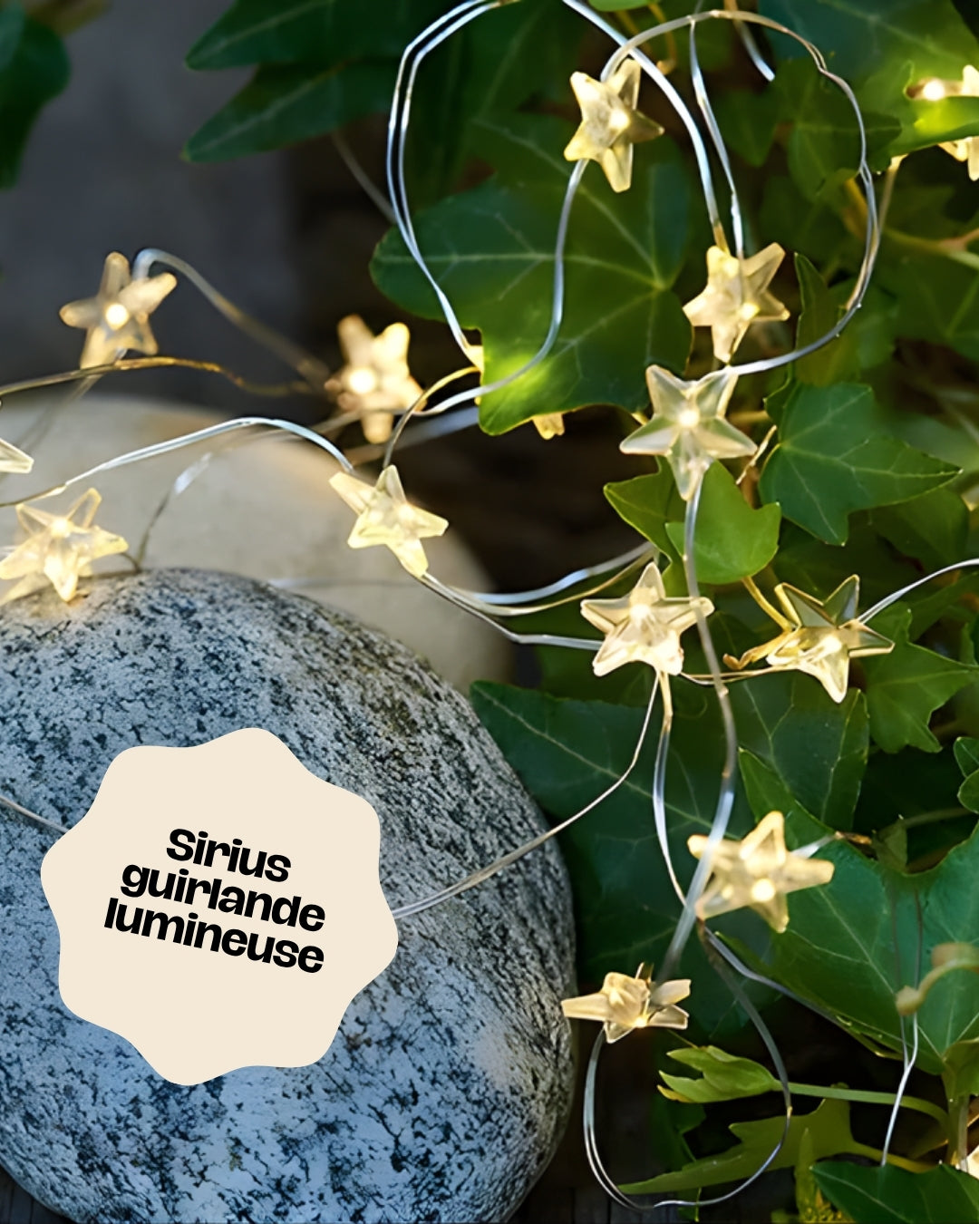 Sirius guirlande lumineuse 40 LEDS Trille