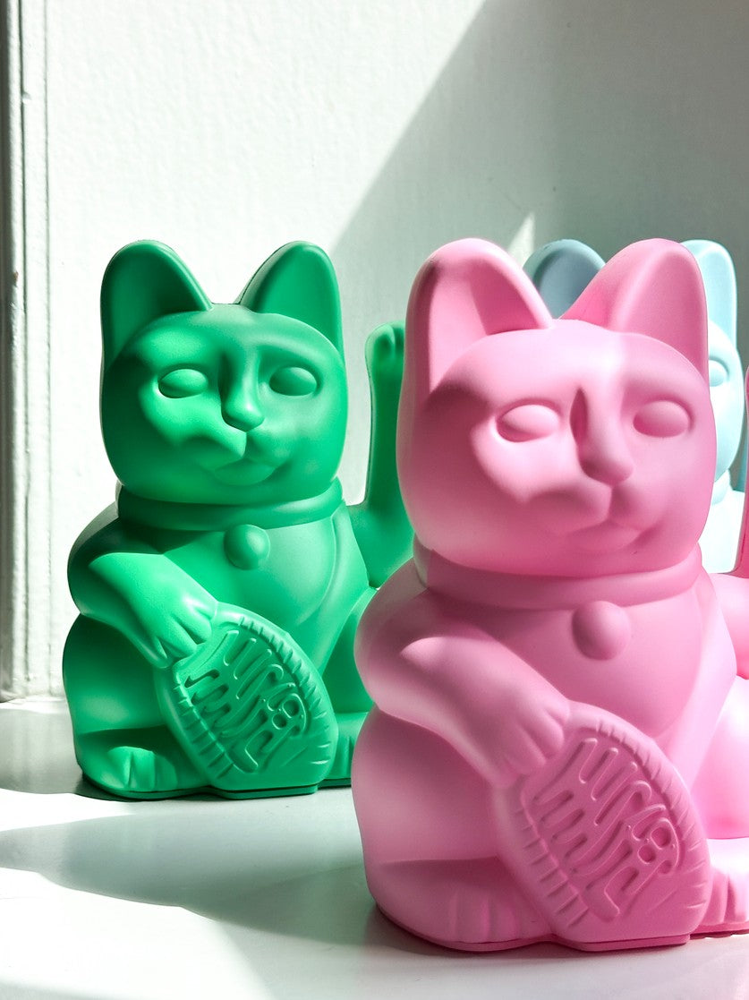 Lucky Cat - Hot Pink