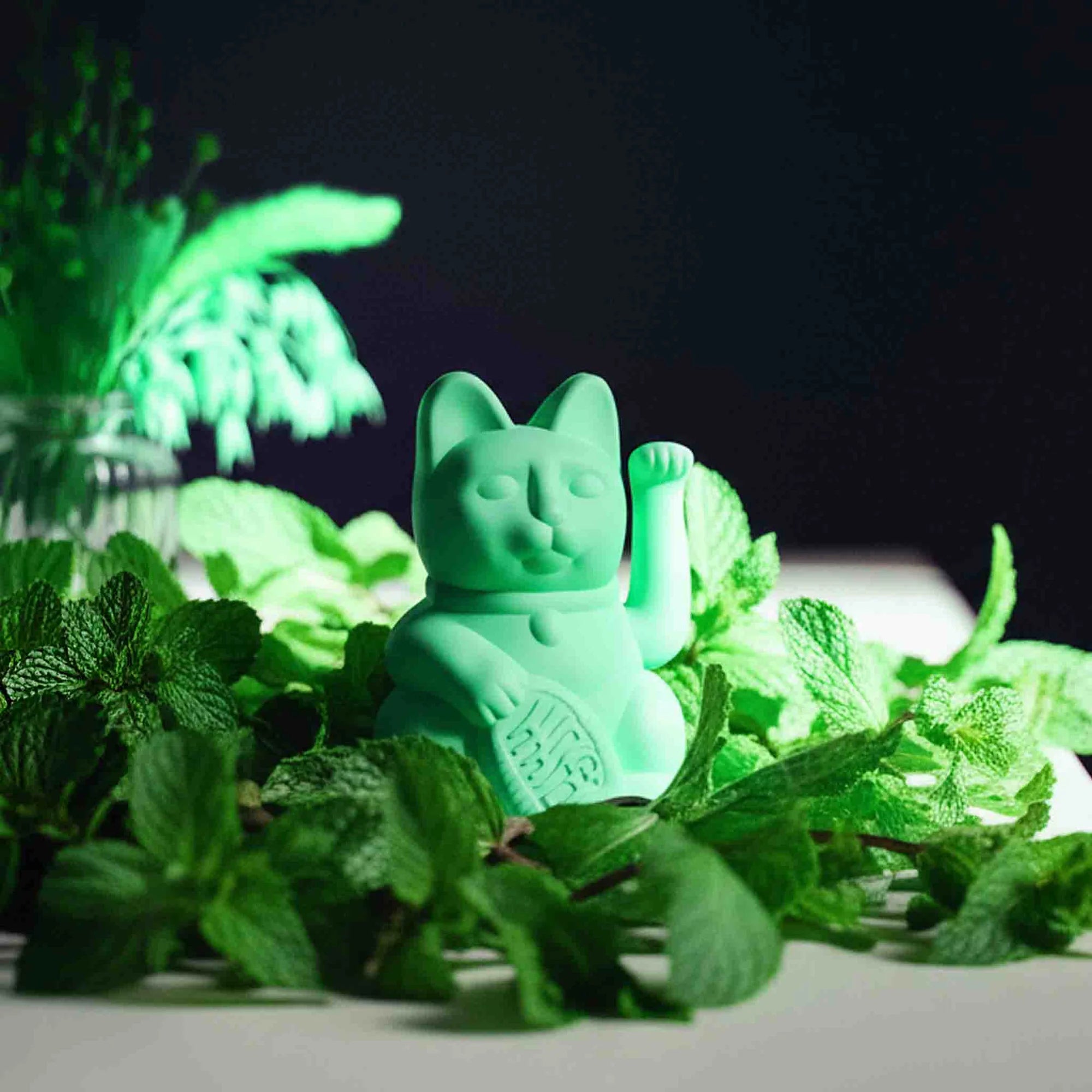 Mini Lucky Cat - Menthe