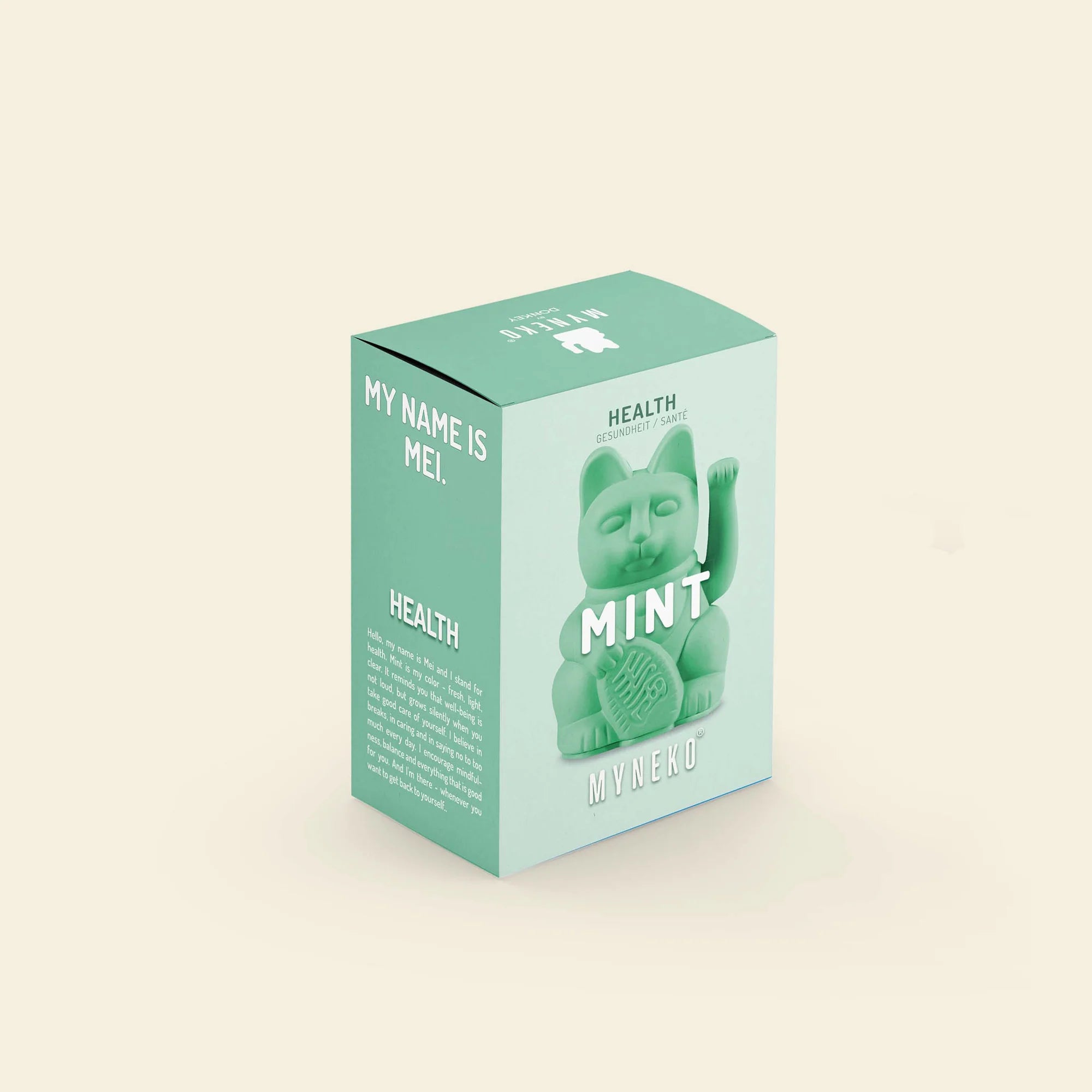 Mini Lucky Cat - Menthe