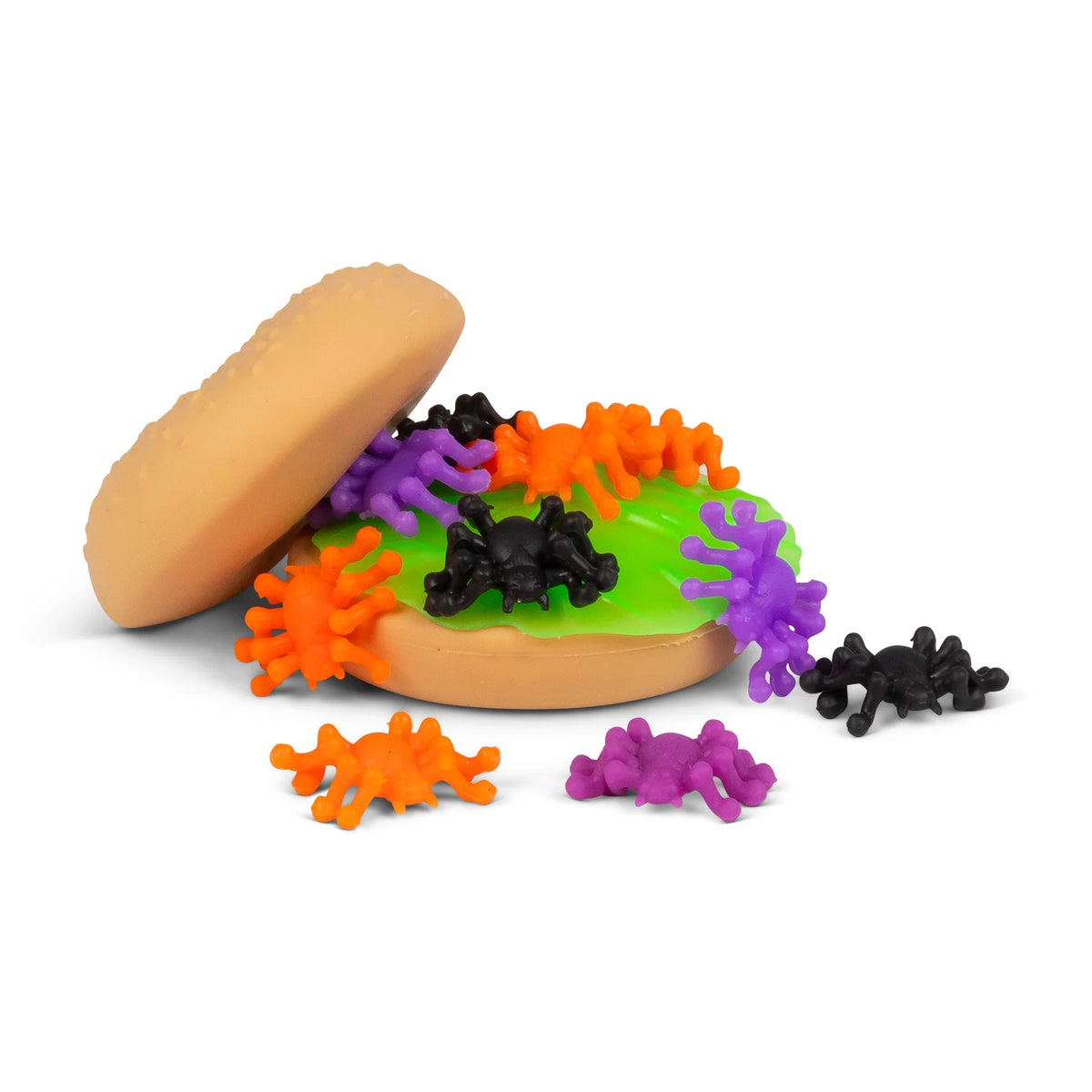 Jouet anti-stress - burger araignée