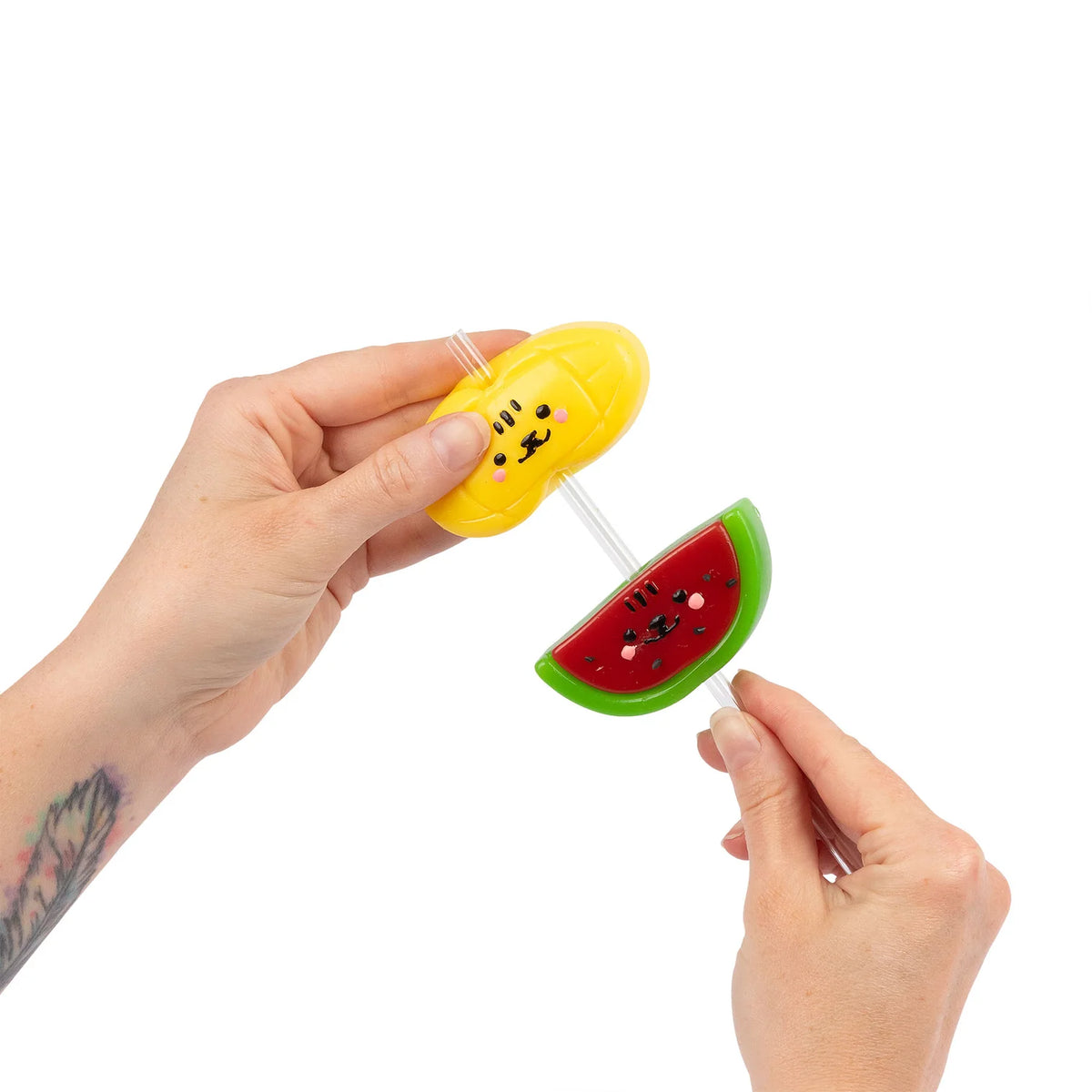 Jouet anti-stress - Brochette de fruits