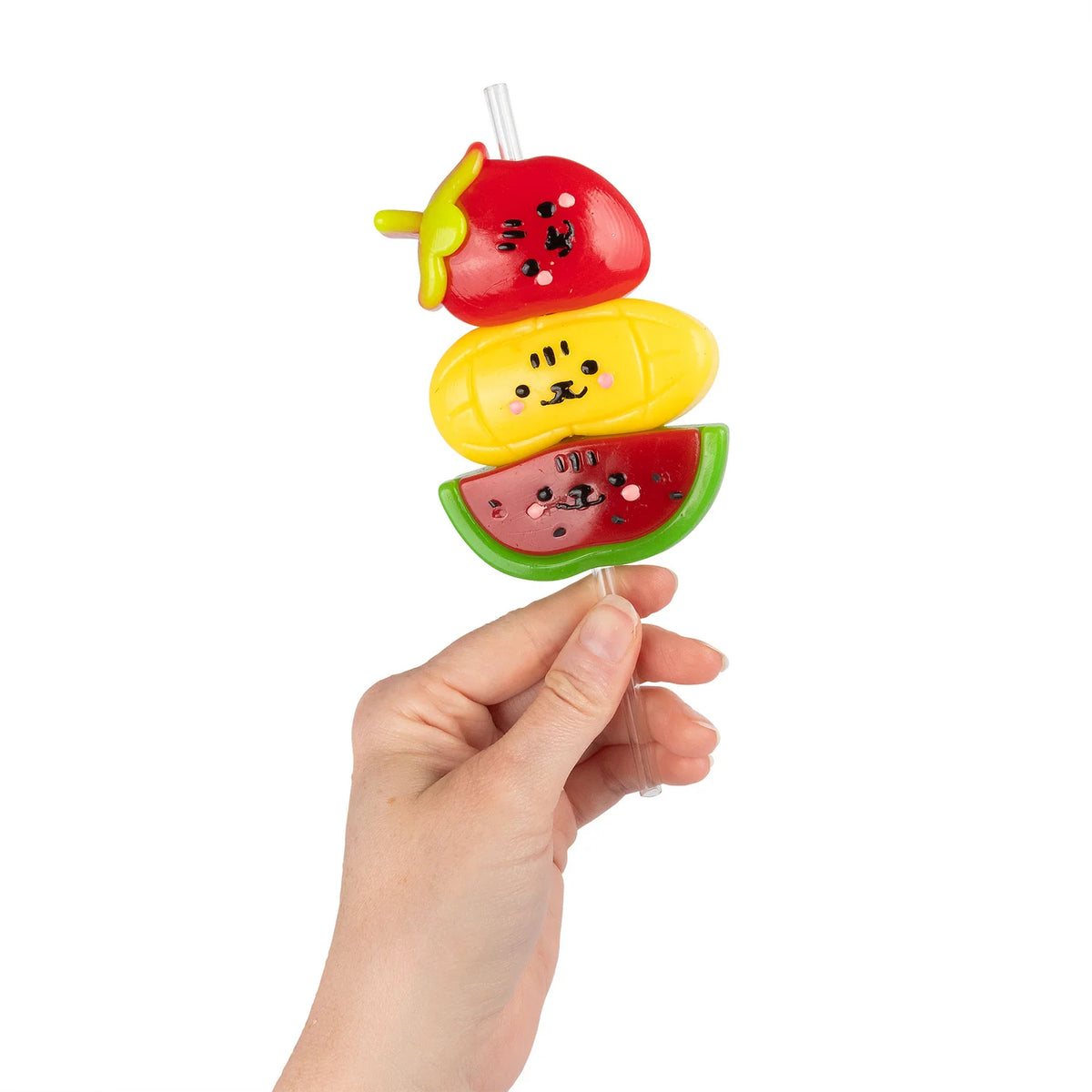 Jouet anti-stress - Brochette de fruits