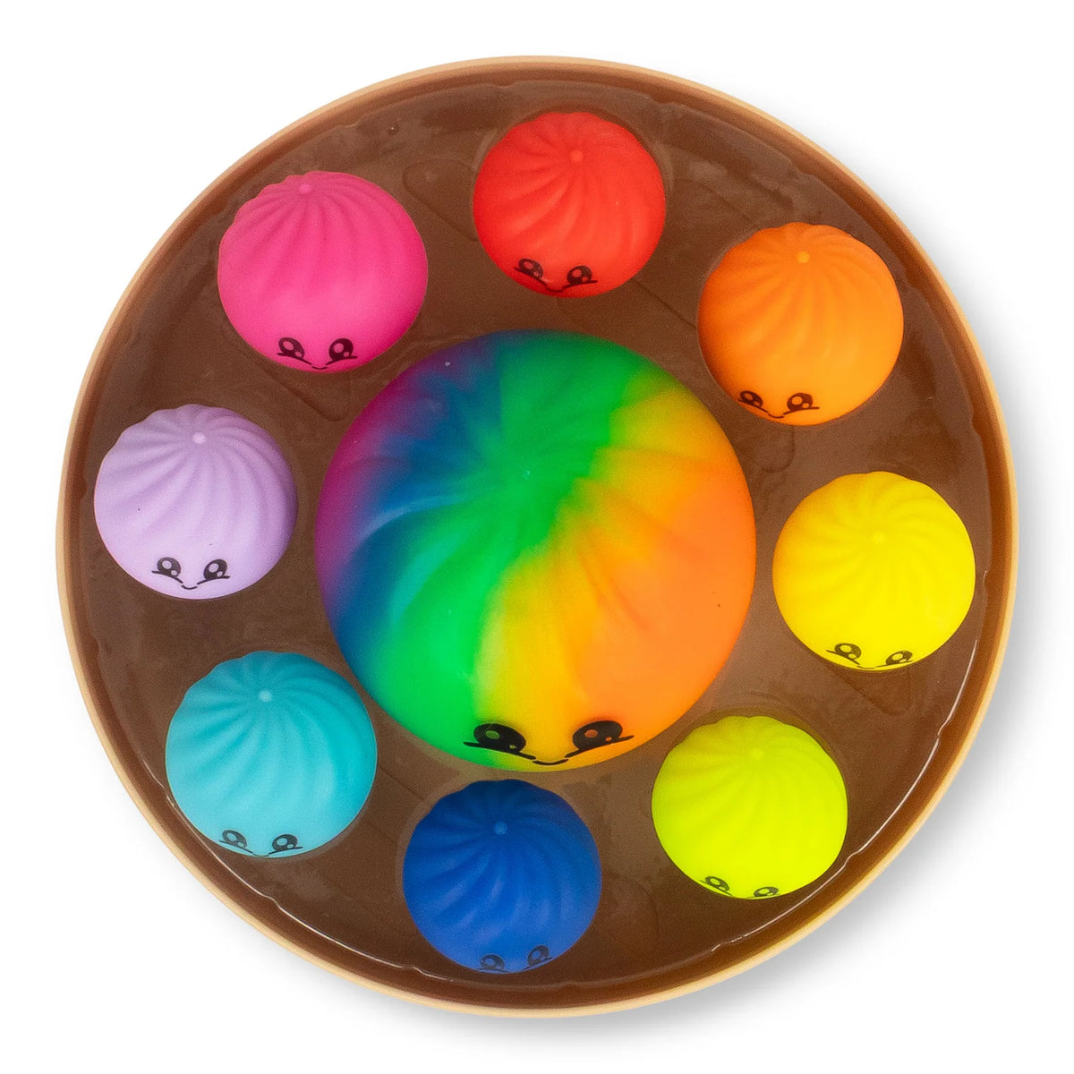 Set 9 Baos arc-en-ciel