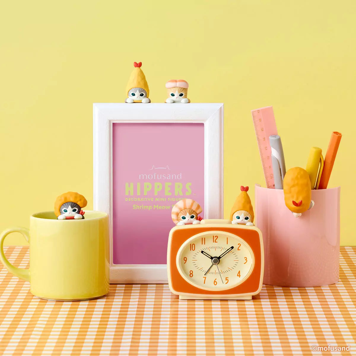 Figurine Hippers Mofusand -Shrimp Meow Series