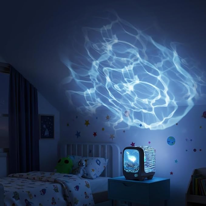 Veilleuse et enceinte Wavy Light