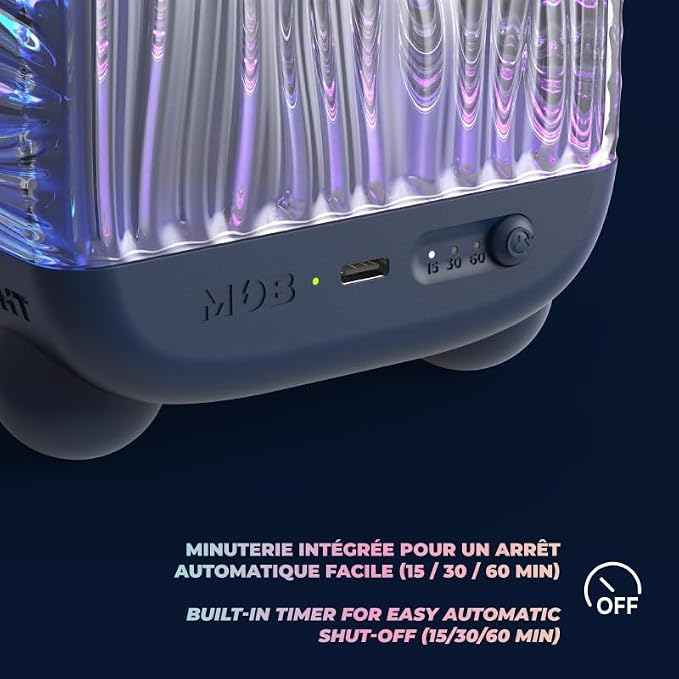 Veilleuse et enceinte Wavy Light